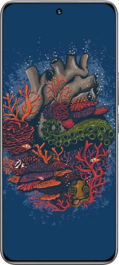 TPU чехол Сердце моря для Huawei Honor 200 - 6506b-3731 изображение 