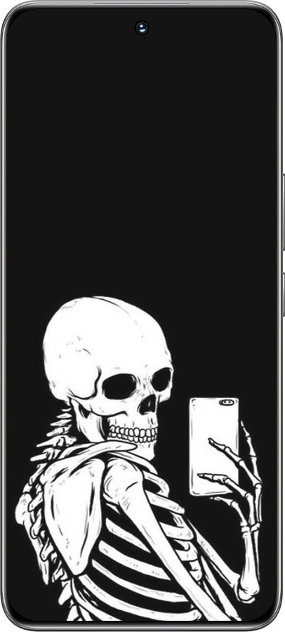 TPU чехол Скелет делает Selfie для Huawei Honor 200 - 6535b-3731 изображение 