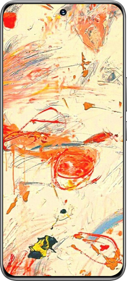 TPU чехол Динамічна картина з хаотичними мазками для Huawei Honor 200 - 6540b-3731 изображение 