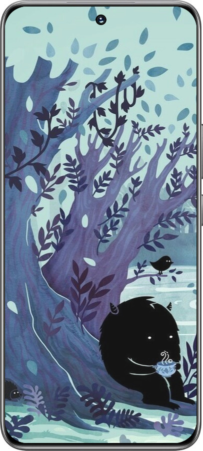 TPU чехол Арт принт Тихое место чая для Huawei Honor 200 - 6544b-3731 изображение 