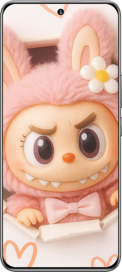 TPU чехол Лабубу 2 для Huawei Honor 200 - 6710b-3731 изображение 