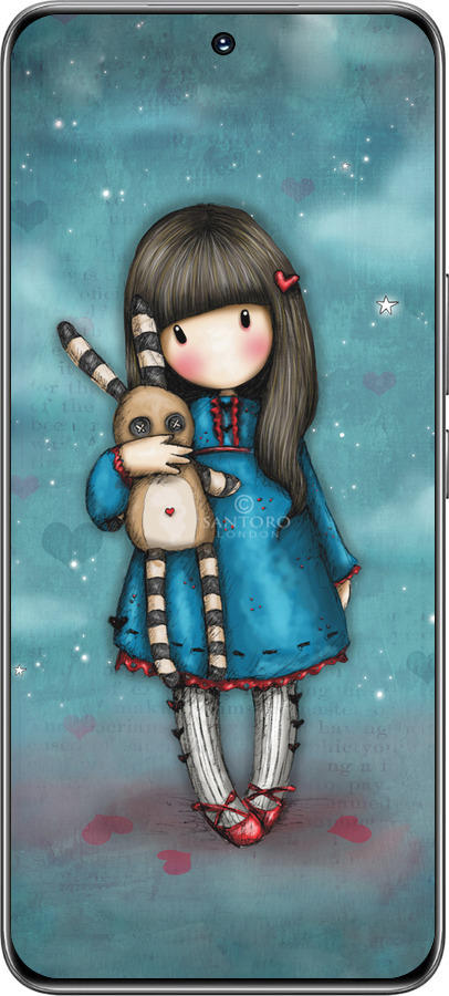 TPU чехол Девочка с зайчиком для Huawei Honor 200 - 915b-3731 изображение 