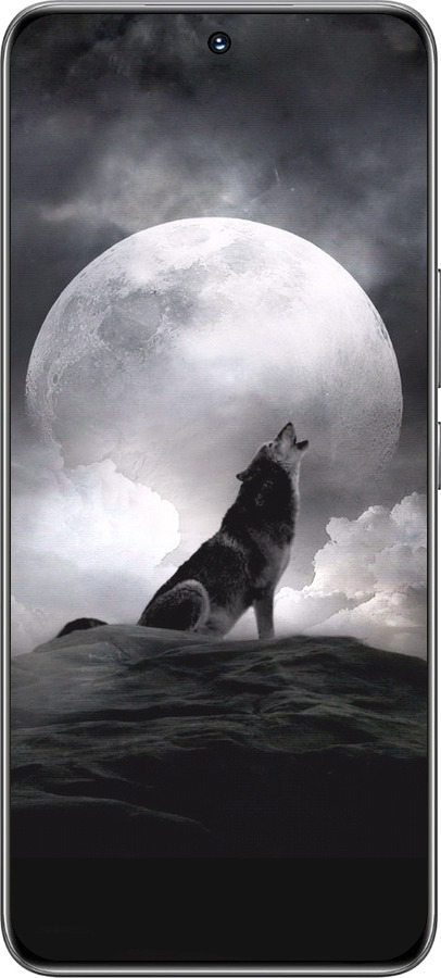 TPU чехол Воющий волк для Huawei Honor 200 - 934b-3731 изображение 