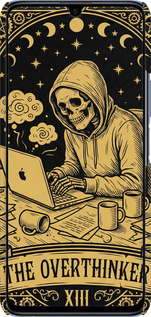 3D пластиковий матовий чехол The Overthinker для Huawei Honor 30 Lite - 6774m-2074 изображение 