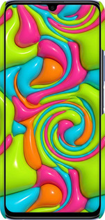 3D пластиковий матовий чехол Y2K Jelly Dream для Huawei Honor 30 Lite - 6780m-2074 изображение 