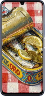 Силіконовий чехол Vintage Sardine Tin Phone для Huawei Honor 30 Lite - 6772u-2074 изображение 