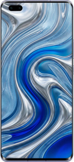 TPU чехол Liquid Chrome для Huawei Honor 30 Pro - 6781b-1920 изображение 