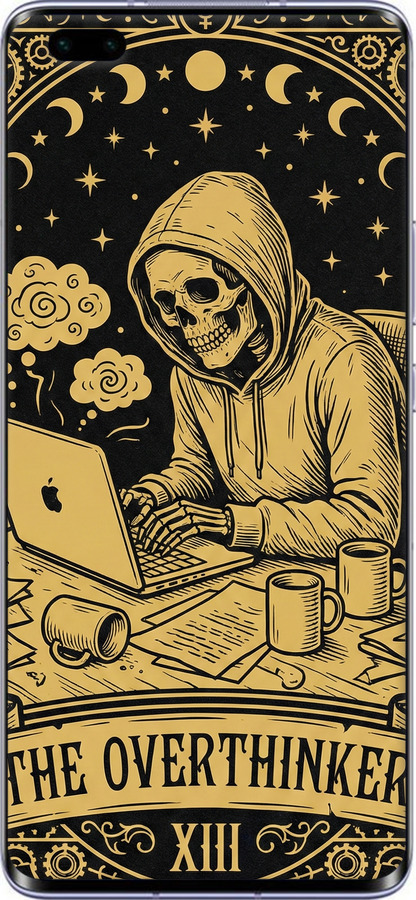 TPU чехол The Overthinker для Huawei Honor 30 Pro - 6774b-1920 изображение 