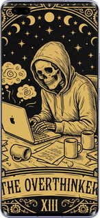 Силиконовый чехол The Overthinker для Huawei Honor 30 Pro - 6774u-1920 изображение 