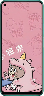 Силиконовый чехол Том и джерри 2 для Huawei Honor 30S - 6359u-1897 изображение 