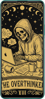 Силіконовий чехол The Overthinker для Huawei Honor 30S - 6774u-1897 изображение 