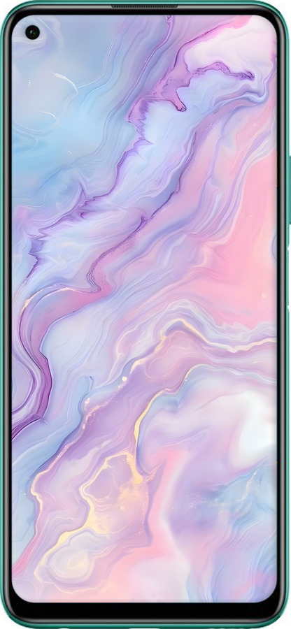 Силиконовый чехол Нежный мрамор для Huawei Honor 30S - 6310u-1897 изображение 