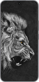 Силиконовый чехол Лев для Huawei Honor 400 5G - 1080u-4017 изображение 