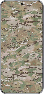 Силиконовый чехол Камуфляж v5 для Huawei Honor 400 5G - 1201u-4017 изображение 