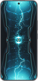 Силиконовый чехол Молнии в цилиндре для Huawei Honor 400 5G - 120u-4017 изображение 