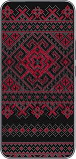 Силиконовый чехол Вышиванка 52 для Huawei Honor 400 5G - 1763u-4017 изображение 