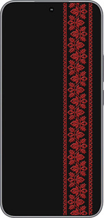 Силіконовий чехол Вишиванка 53 для Huawei Honor 400 5G - 2041u-4017 изображение 