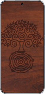 Силиконовый чехол Узор дерева для Huawei Honor 400 5G - 4119u-4017 изображение 