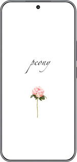 Силиконовый чехол Пион для Huawei Honor 400 5G - 4366u-4017 изображение 