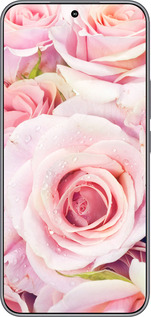 Силиконовый чехол Розы для Huawei Honor 400 5G - 525u-4017 изображение 