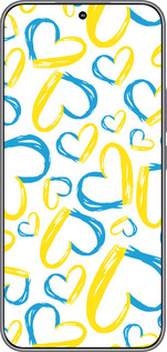 Силиконовый чехол Сердца UA для Huawei Honor 400 5G - 5292u-4017 изображение 