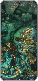 Силіконовий чехол Мармур золото багатство для Huawei Honor 400 5G - 5419u-4017 изображение 