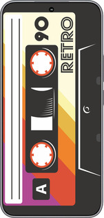 Силиконовый чехол Кассета с90 v4 для Huawei Honor 400 5G - 5532u-4017 изображение 