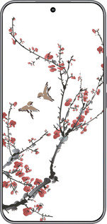 Силіконовий чехол Сакура v2 для Huawei Honor 400 5G - 5538u-4017 изображение 