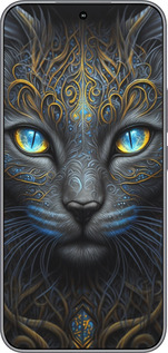 Силиконовый чехол Кошка для Huawei Honor 400 5G - 5548u-4017 изображение 