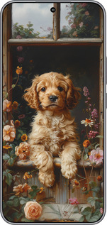 Силиконовый чехол Щенок cocker spaniel для Huawei Honor 400 5G - 6136u-4017 изображение 