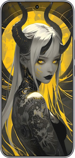 Силіконовий чехол Аніме демон 2 для Huawei Honor 400 5G - 6309u-4017 изображение 