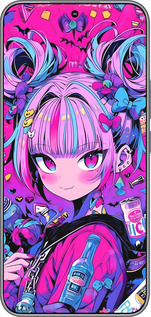 Силиконовый чехол Аниме милаха для Huawei Honor 400 5G - 6314u-4017 изображение 