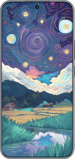 Силиконовый чехол Креативный арт для Huawei Honor 400 5G - 6322u-4017 изображение 