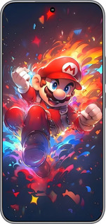 Силиконовый чехол Супер Марио для Huawei Honor 400 5G - 6342u-4017 изображение 