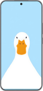 Силиконовый чехол Гусь для Huawei Honor 400 5G - 6350u-4017 изображение 