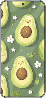 Силиконовый чехол Авокадо для Huawei Honor 400 5G - 6380u-4017 изображение 