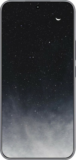 Силиконовый чехол Сині хмари, Синій місяць для Huawei Honor 400 5G - 6396u-4017 изображение 