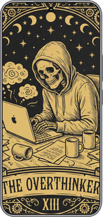 Силиконовый чехол The Overthinker для Huawei Honor 400 5G - 6774u-4017 изображение 