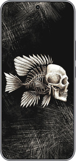 Силиконовый чехол Рыбо-человек для Huawei Honor 400 5G - 683u-4017 изображение 