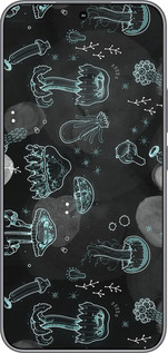 Силиконовый чехол Медузы для Huawei Honor 400 5G - 906u-4017 изображение 