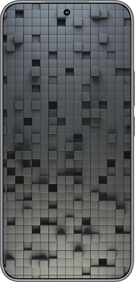 Силиконовый чехол Кубики для Huawei Honor 400 5G - 1061u-4017 изображение 