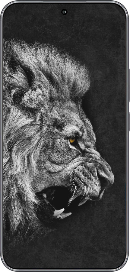 Силиконовый чехол Лев для Huawei Honor 400 5G - 1080u-4017 изображение 