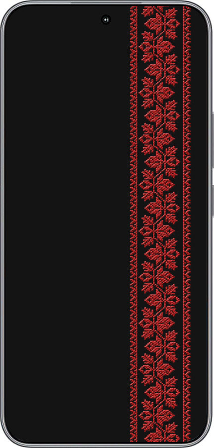 Силіконовий чехол Вишиванка 53 для Huawei Honor 400 5G - 2041u-4017 изображение 