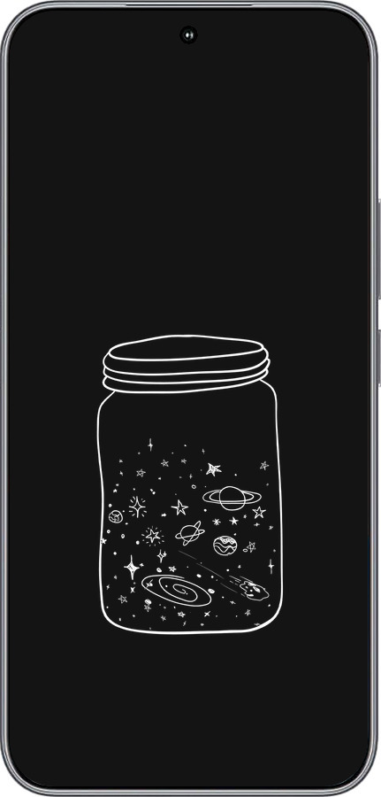 Силиконовый чехол Космос в банке для Huawei Honor 400 5G - 4297u-4017 изображение 