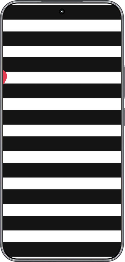 Силиконовый чехол Черно-белые полосы для Huawei Honor 400 5G - 4461u-4017 изображение 