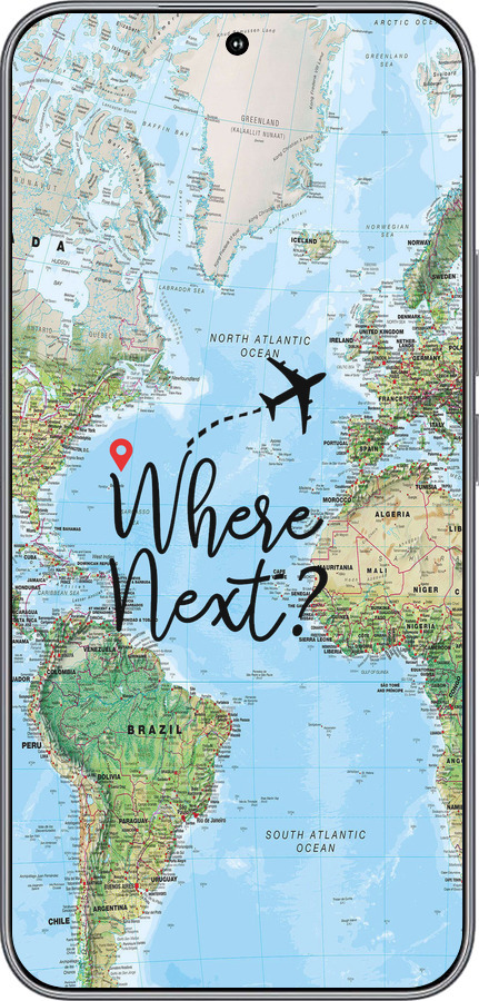 Силиконовый чехол Путешествие для Huawei Honor 400 5G - 4503u-4017 изображение 