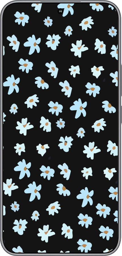 Силиконовый чехол Цветочный для Huawei Honor 400 5G - 4900u-4017 изображение 