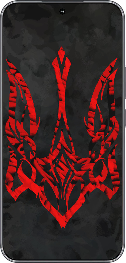 Силиконовый чехол Герб Украины v4 для Huawei Honor 400 5G - 5319u-4017 изображение 