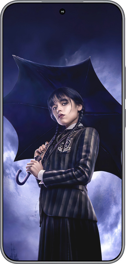 Силиконовый чехол Wednesday v2 для Huawei Honor 400 5G - 5516u-4017 изображение 