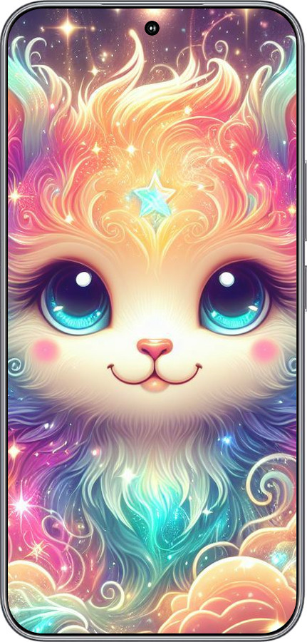 Силиконовый чехол Сказочный котенок для Huawei Honor 400 5G - 5813u-4017 изображение 